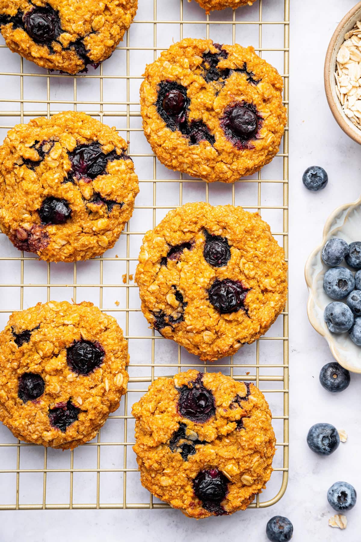 Brain Fuel: Sweet Potato Blueberry Cookies