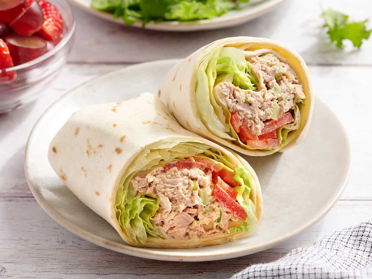 GAINS: Power-Packed Tuna Wraps