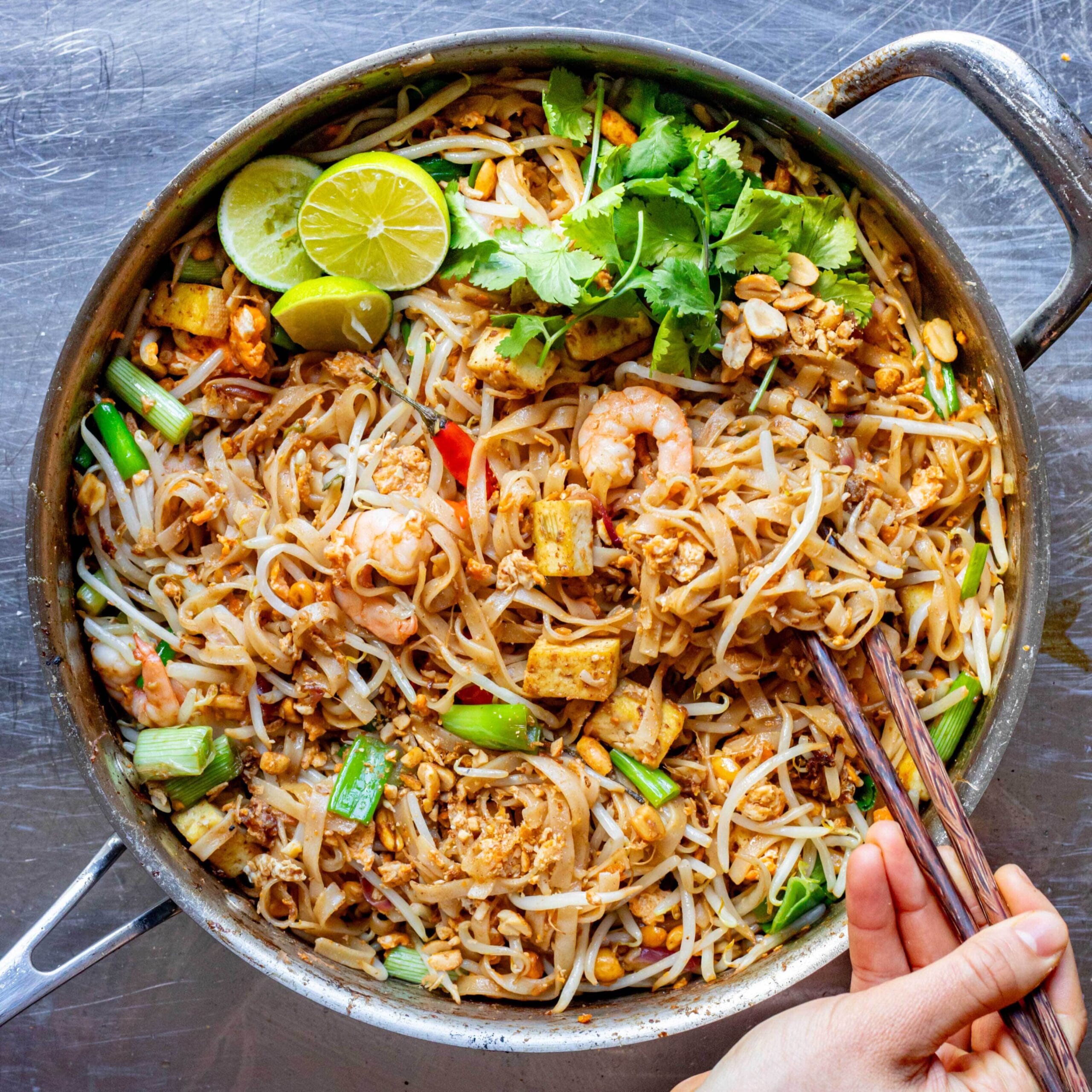 Symphony of the Wok: The Grandeur of Pad Thai, Reimagined by a Michelin Hand