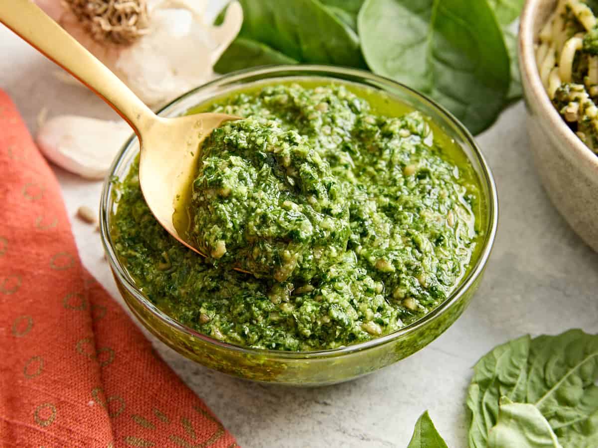 ZERO PREP: Budget-Friendly Pesto Hack for Big Flavor!