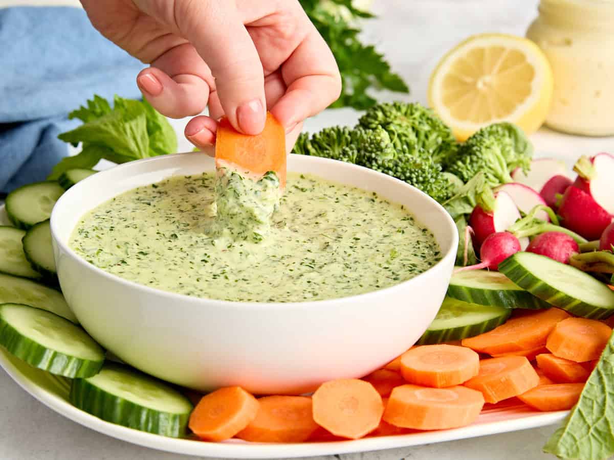 ZERO PREP: Instant Herby Green Goddess Dressing (Way Better Than Store-Bought!)