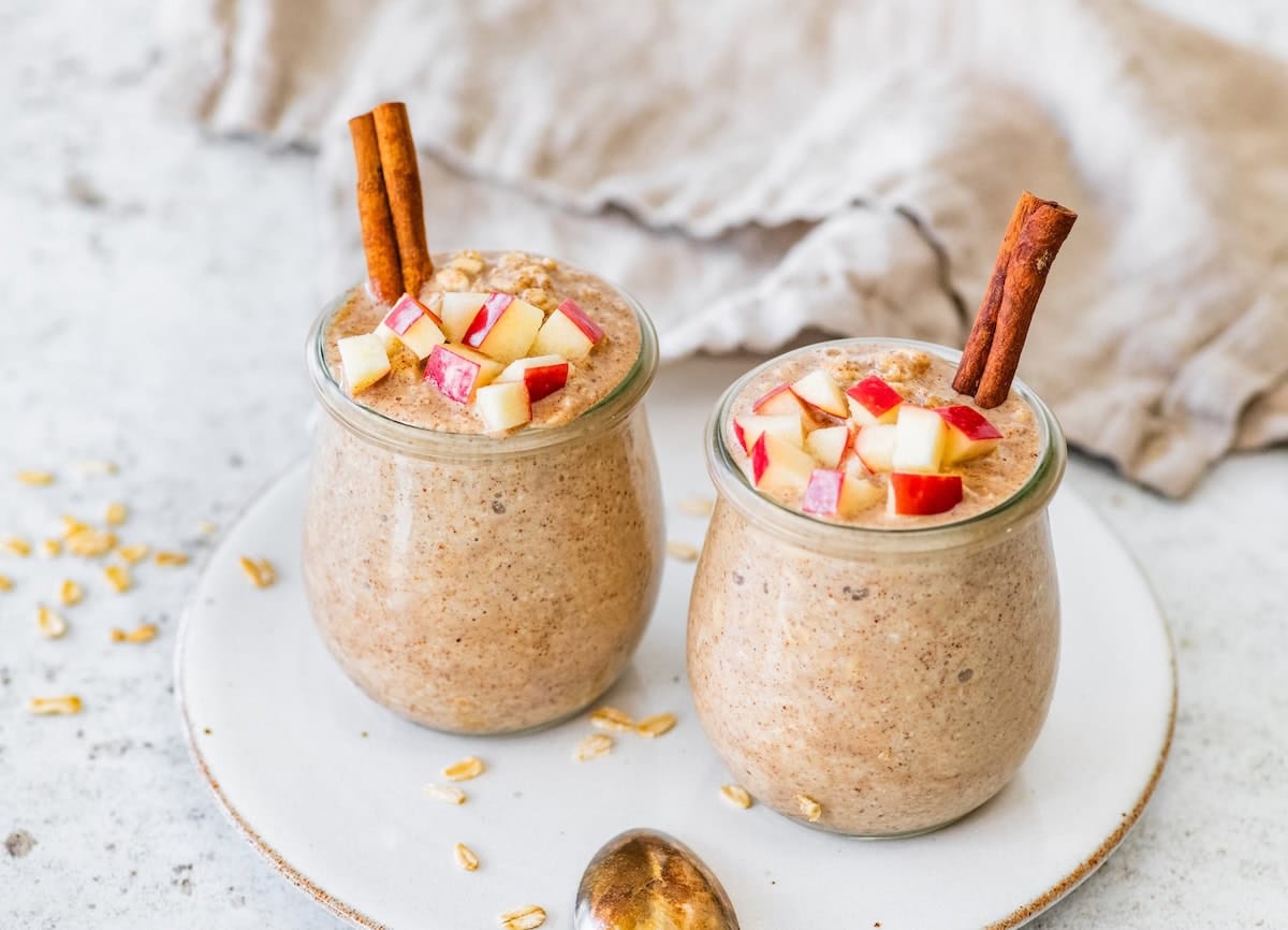 5-MIN FUEL: Apple Cinnamon Bliss Overnight Oats!