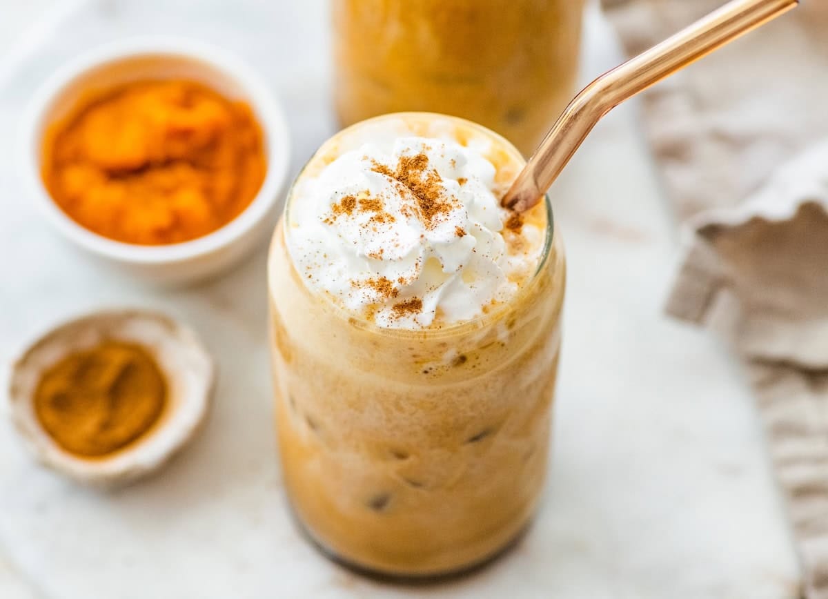 5-MIN FUEL: Protein-Packed Iced Pumpkin Spice Latte!