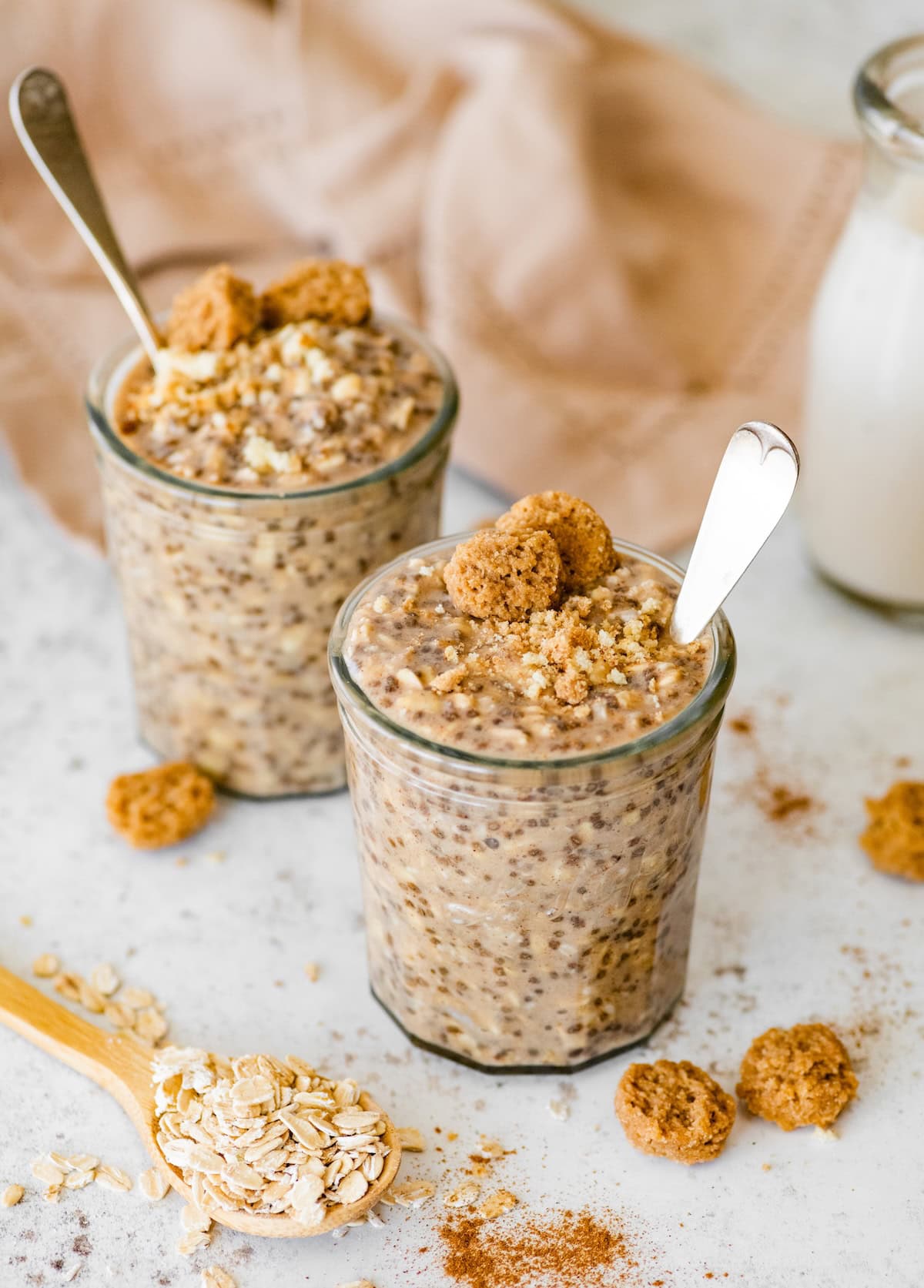 5-MIN FUEL: Snickerdoodle Overnight Oats That Pack a Protein Punch!
